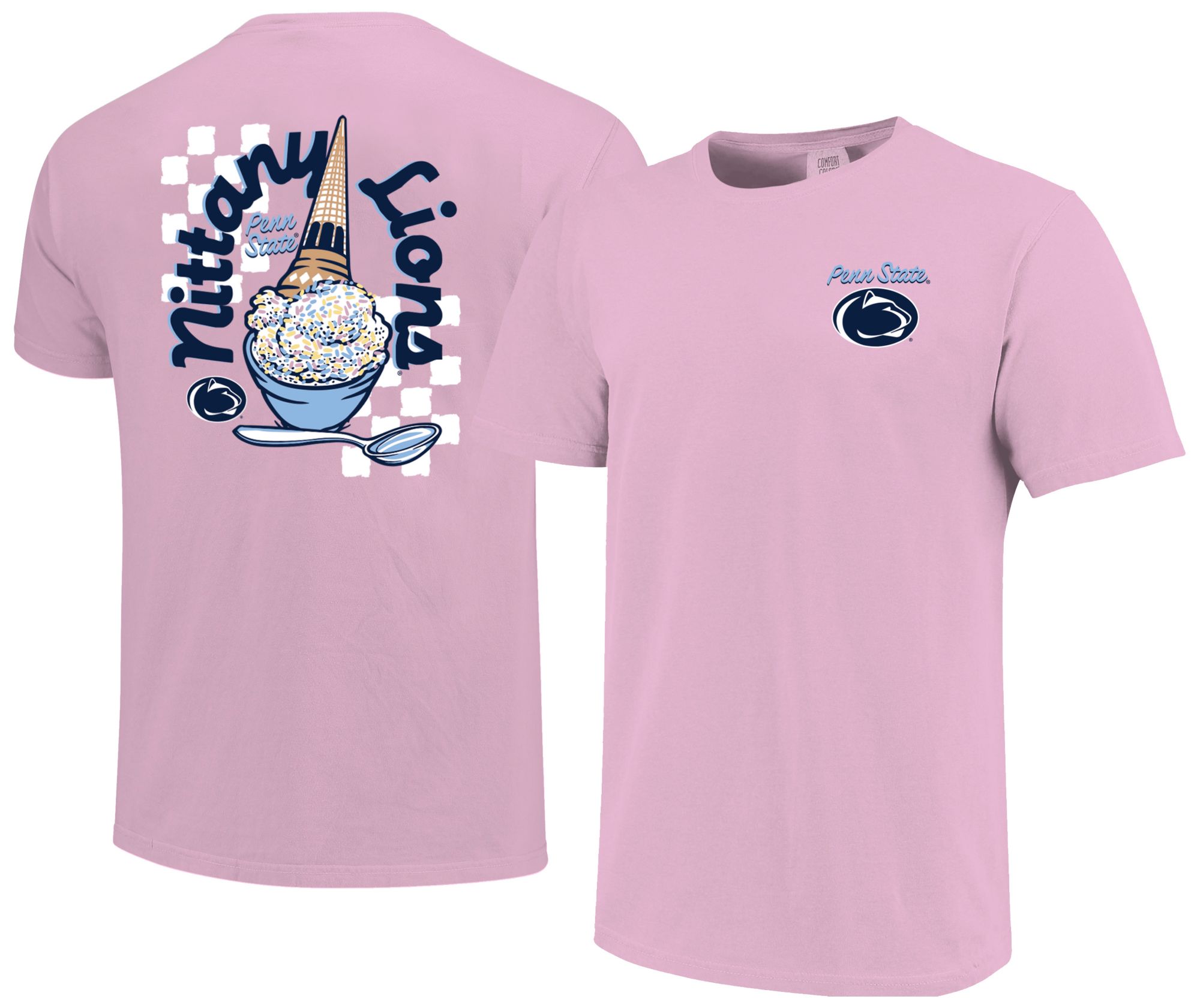 Image One Women's Penn State Nittany Lions Blossom Ice Cream T-Shirt