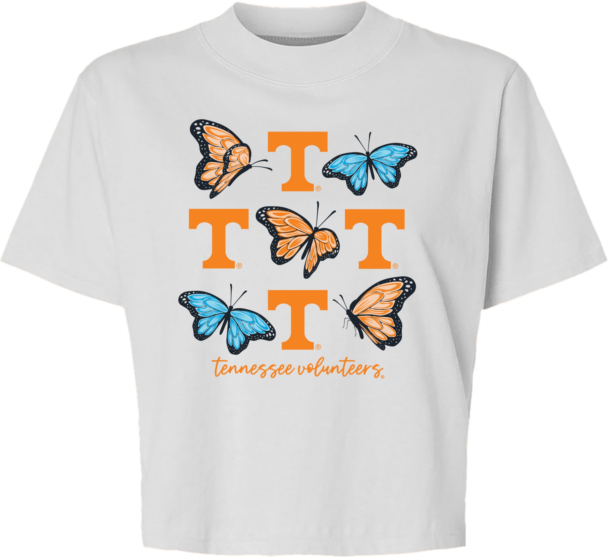 Image One Women's Tennessee Volunteers Butterfly T-Shirt