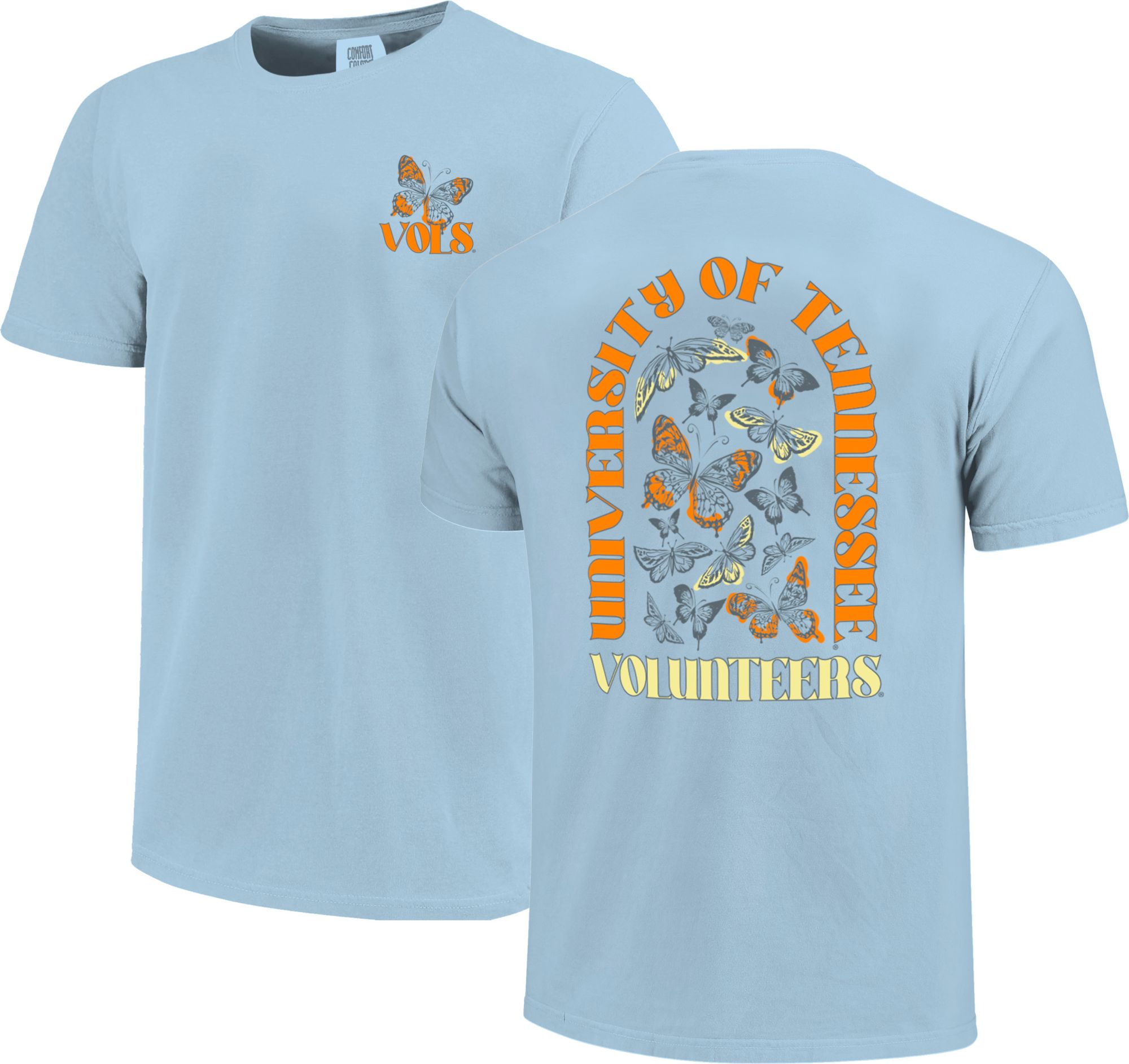 Image One Women's Tennessee Volunteers Butterfly T-Shirt