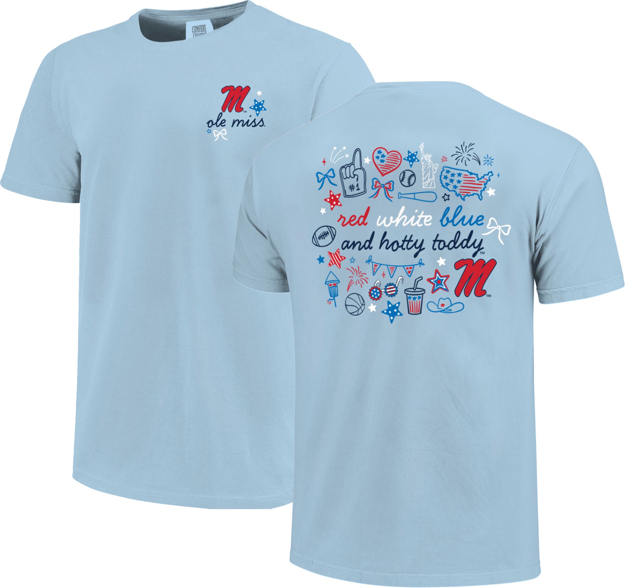 Image One Women's Ole Miss Rebels Hydrangea Americana T-Shirt