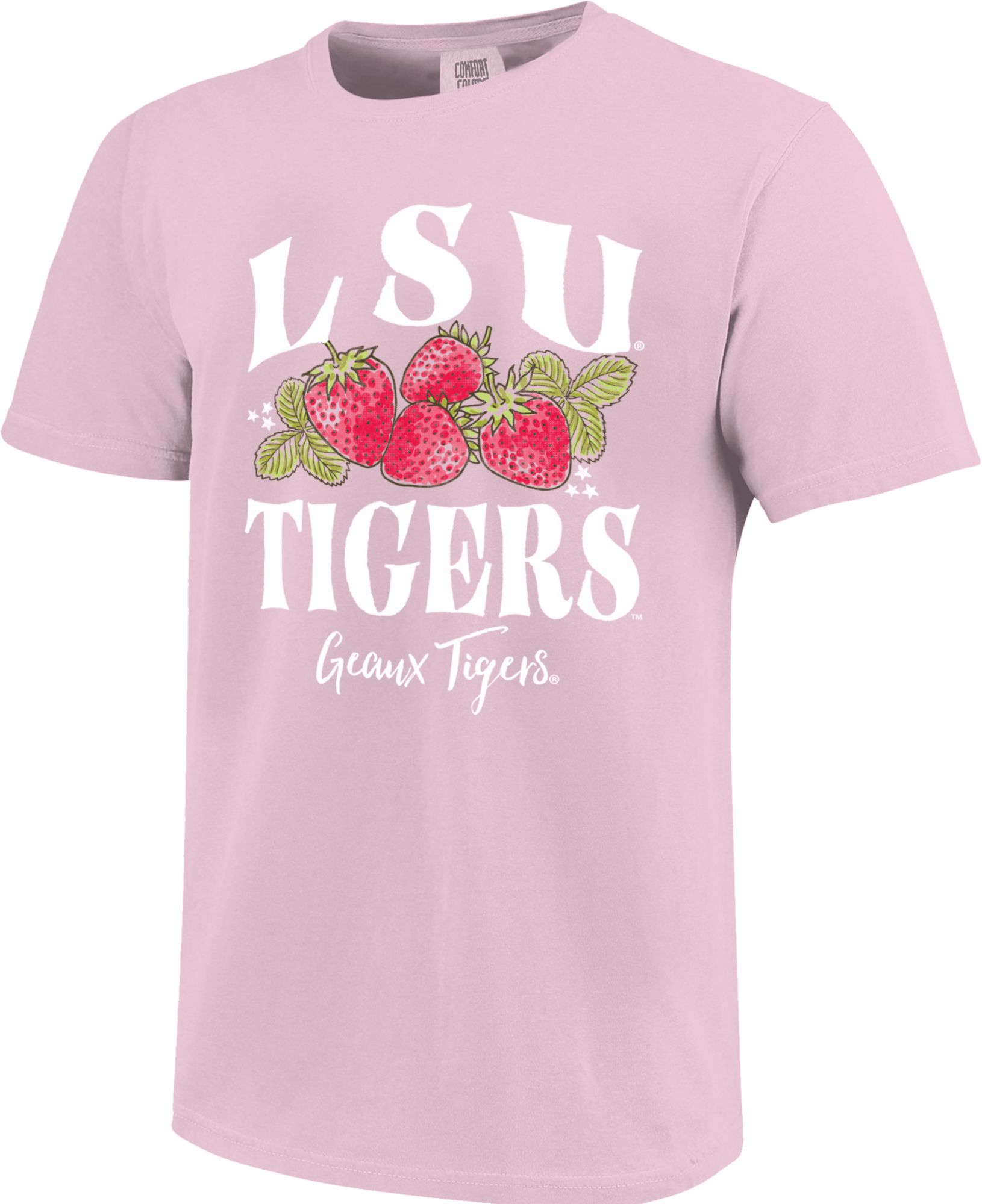 Image One Youth LSU Tigers Blossom Strawberry T-Shirt