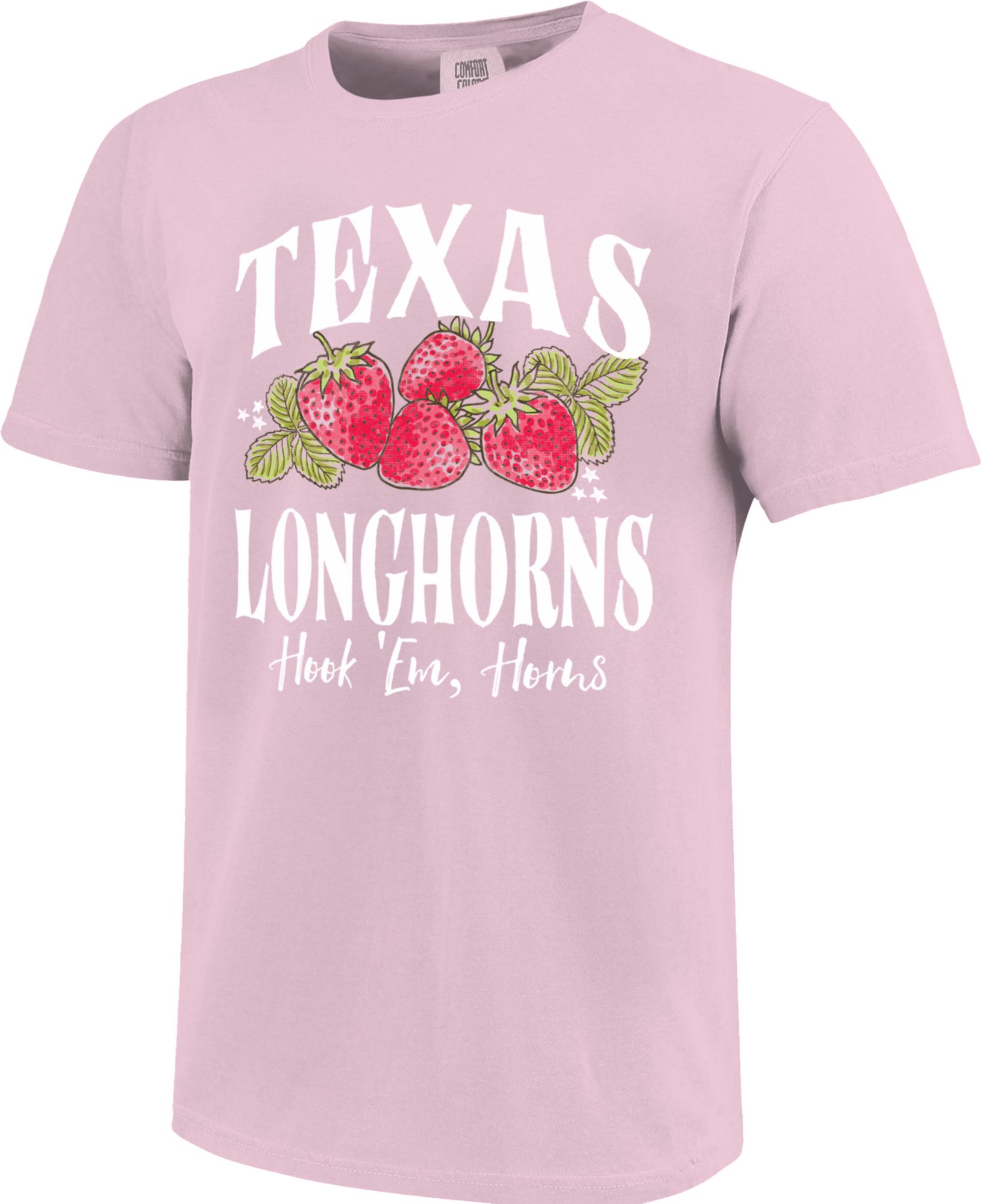 Image One Youth Texas Longhorns Blossom Strawberry T-Shirt