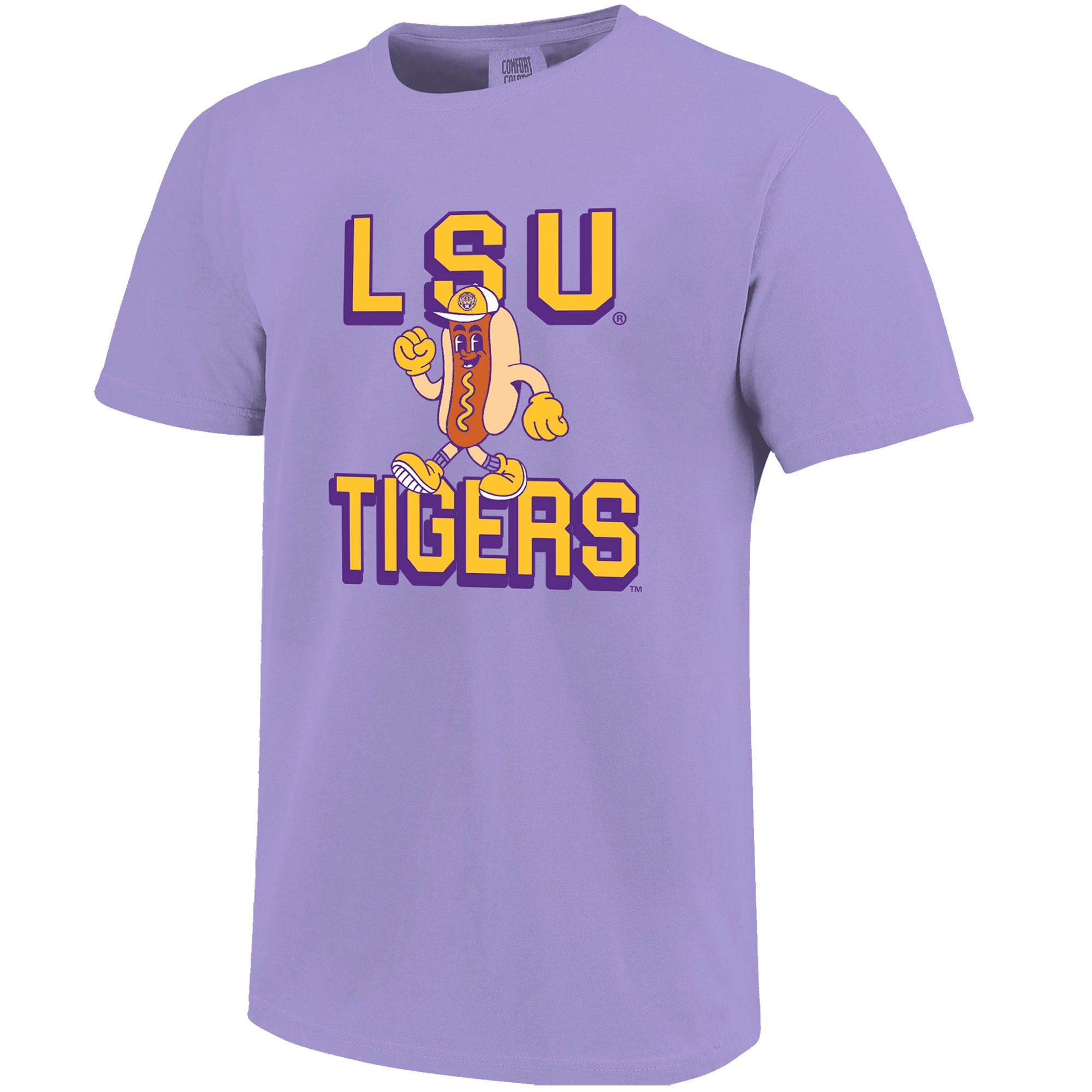 Image One Youth LSU Tigers Blue Hot Dog T-Shirt