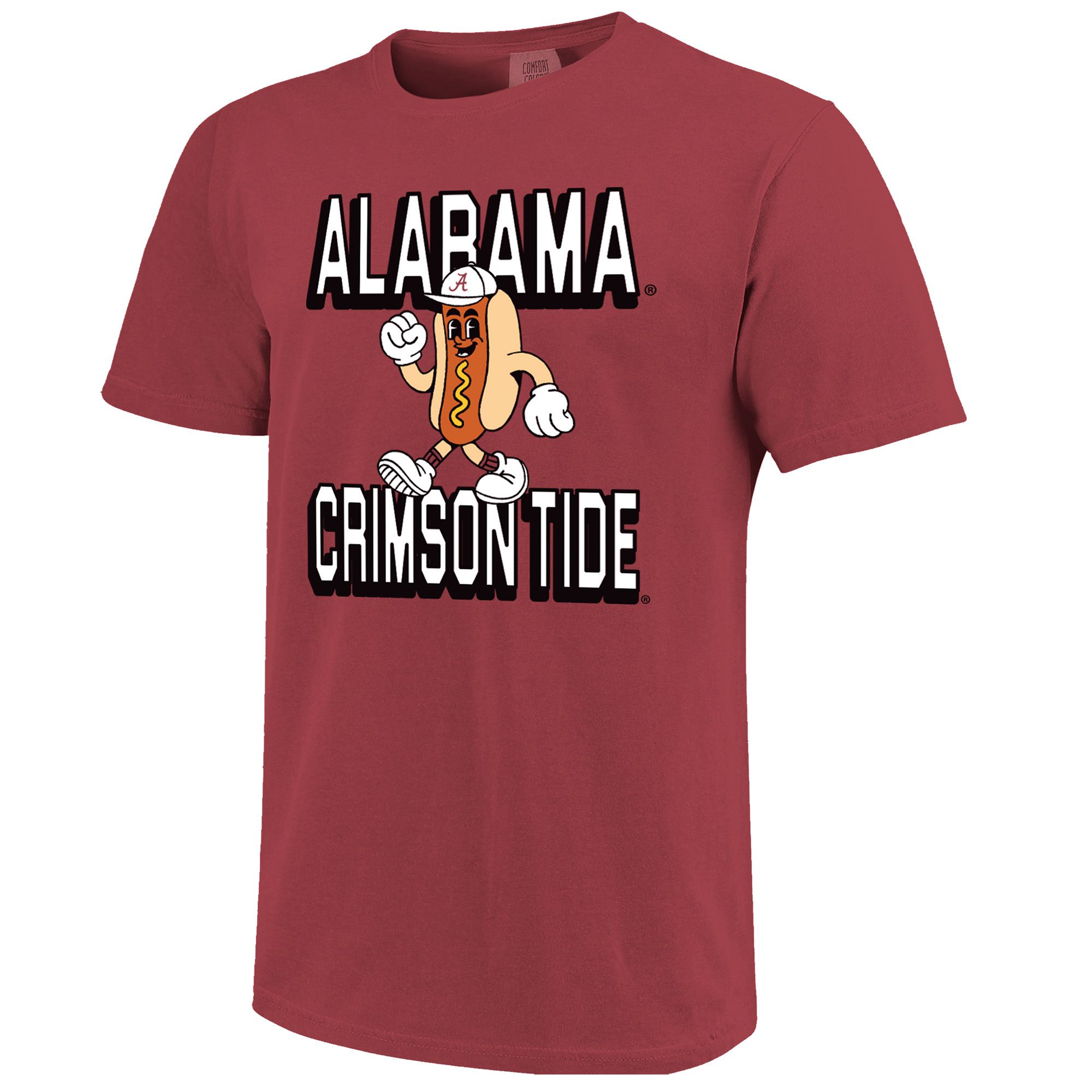 Image One Youth Alabama Crimson Tide Blue Hot Dog T-Shirt