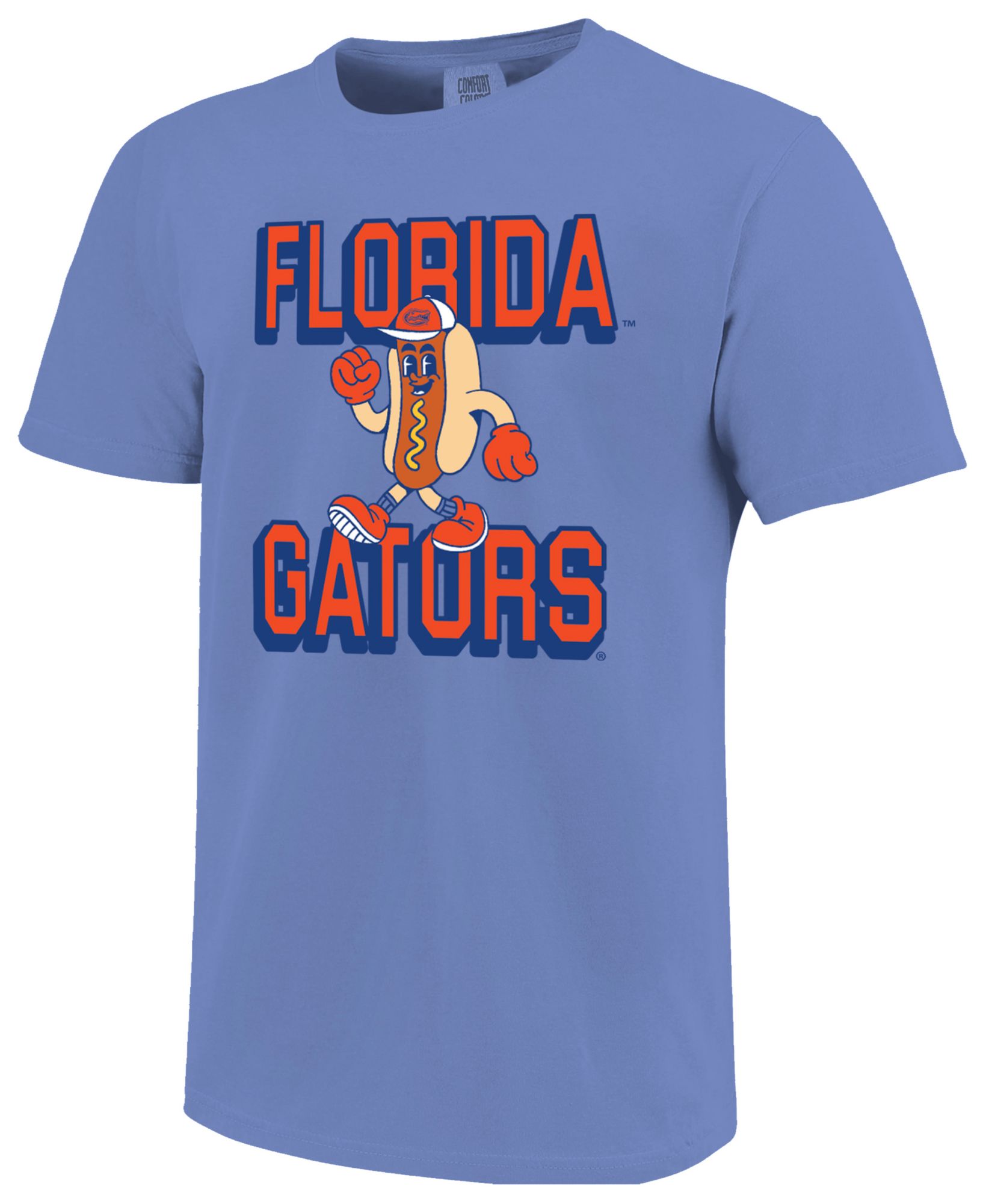 Image One Youth Florida Gators Blue Hot Dog T-Shirt