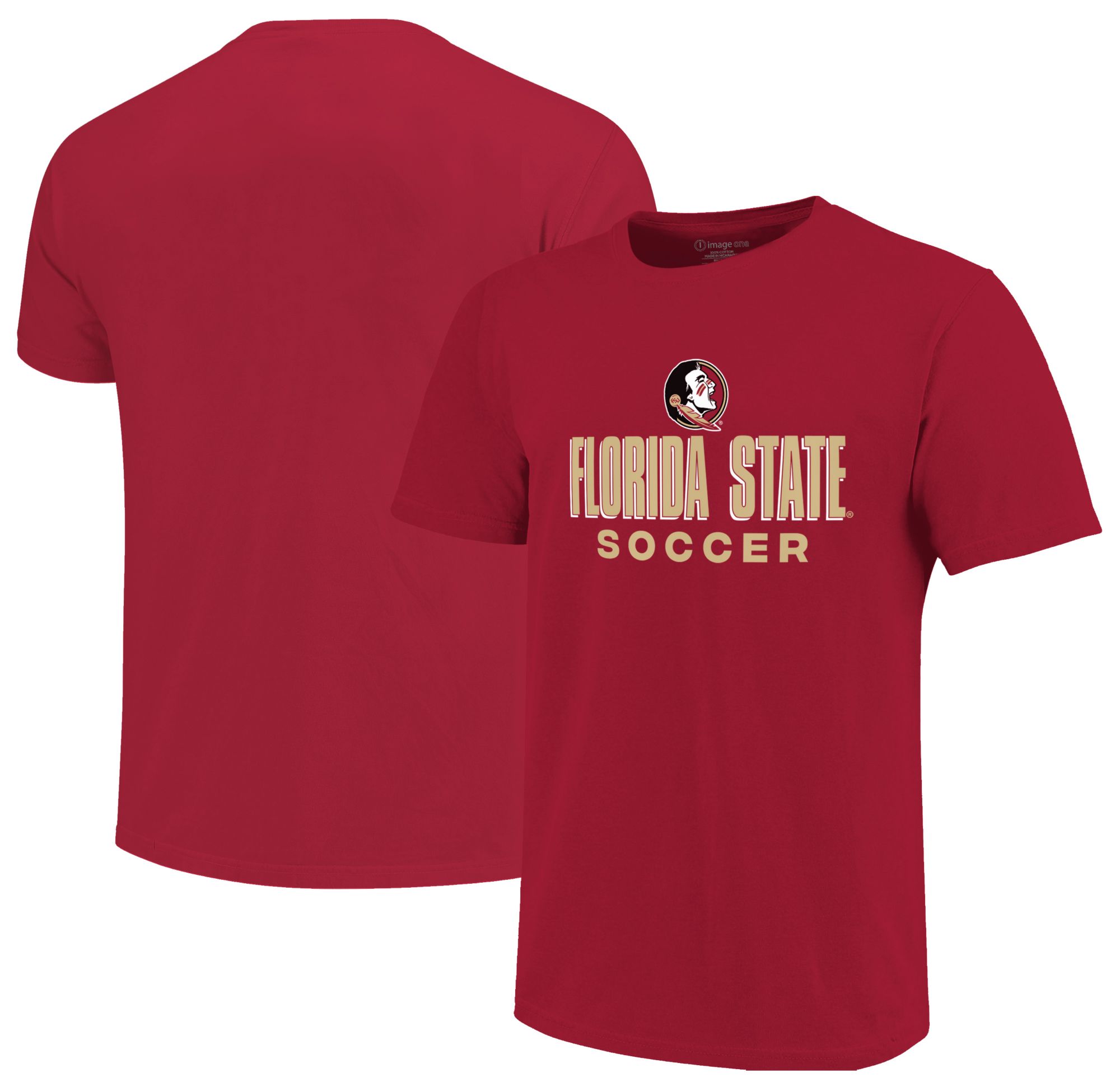 Image One Youth Florida State Seminoles Garnet Soccer T-Shirt