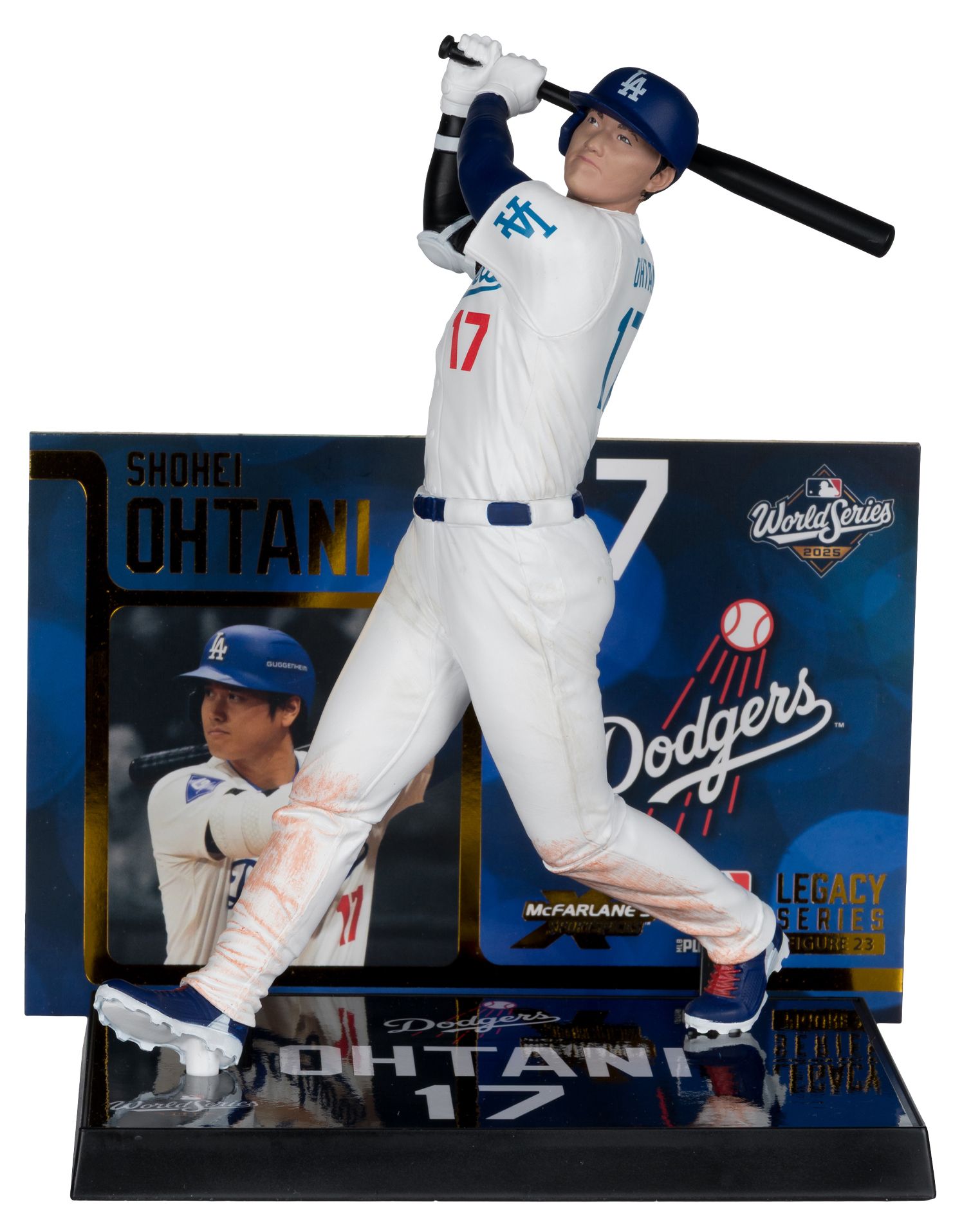 Imports Dragon Los Angeles Dodgers Shohei Ohtani Batting Posed Figure