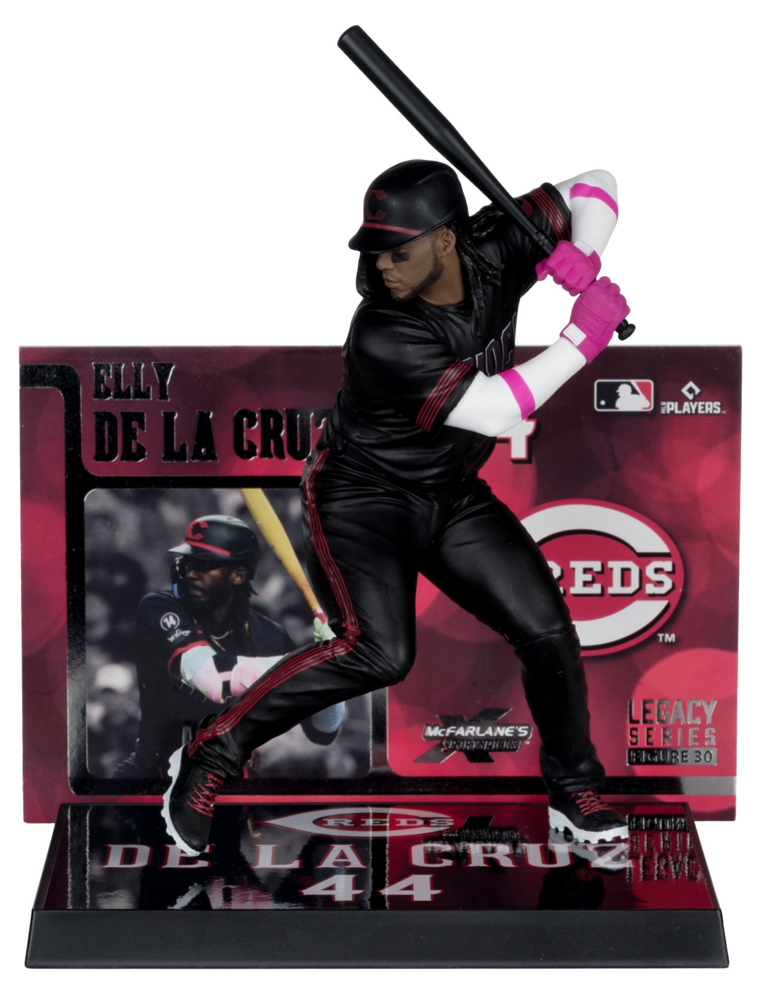 Imports Dragon Cincinnati Reds Elly De La Cruz Posed Figure