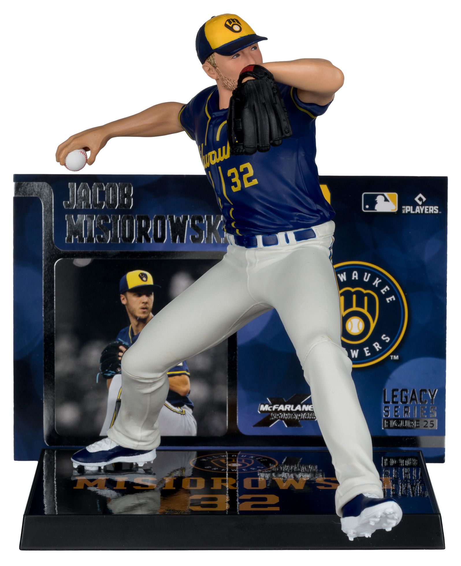 Imports Dragon Milwaukee Brewers Jacob Misiorowski Posed Figure