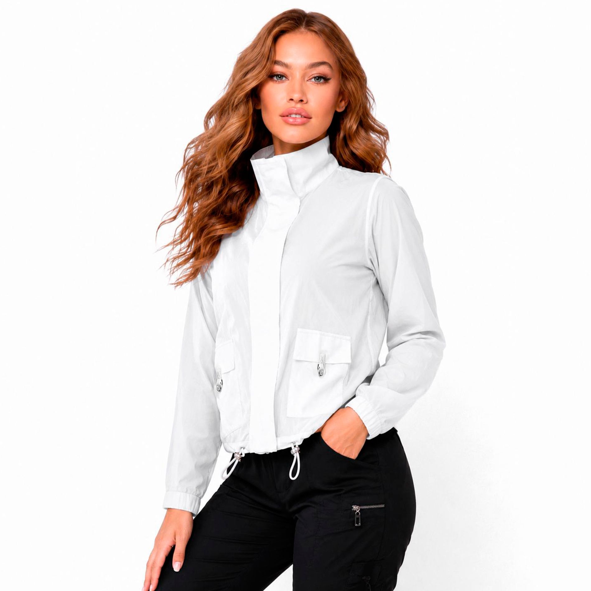 Jamie Sadock Women's Sunsense Long Sleeve Golf Jacket