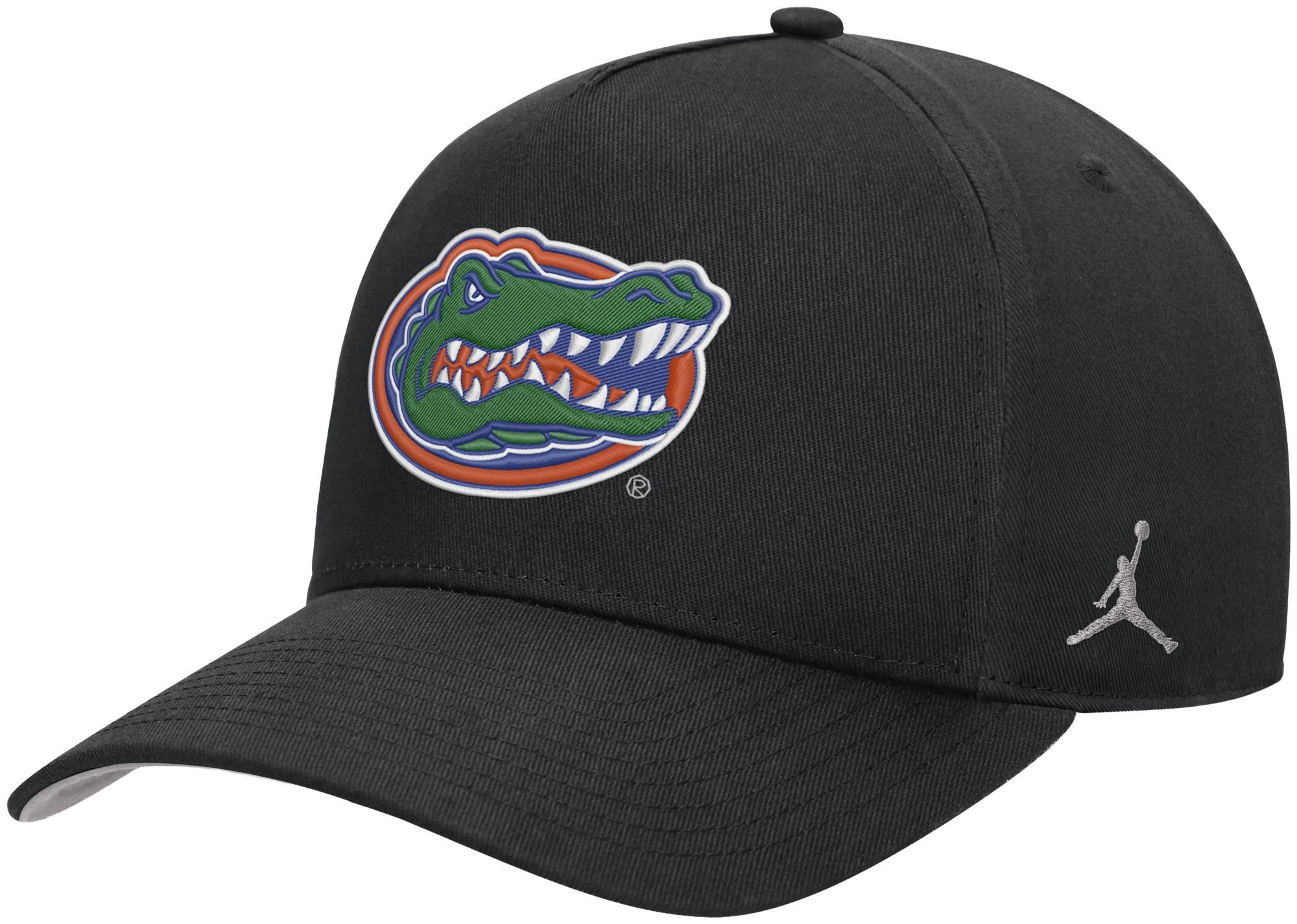 Jordan Adult Florida Gators Black Dri-Fit Rise A-Frame Adjustable Hat
