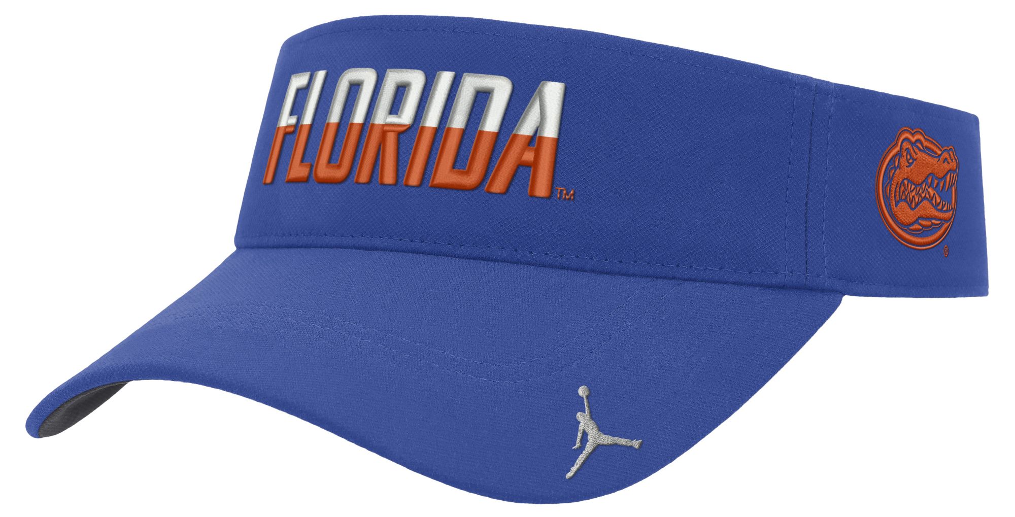 Jordan Adult Florida Gators Game Royal Ace Practice Visor Cap