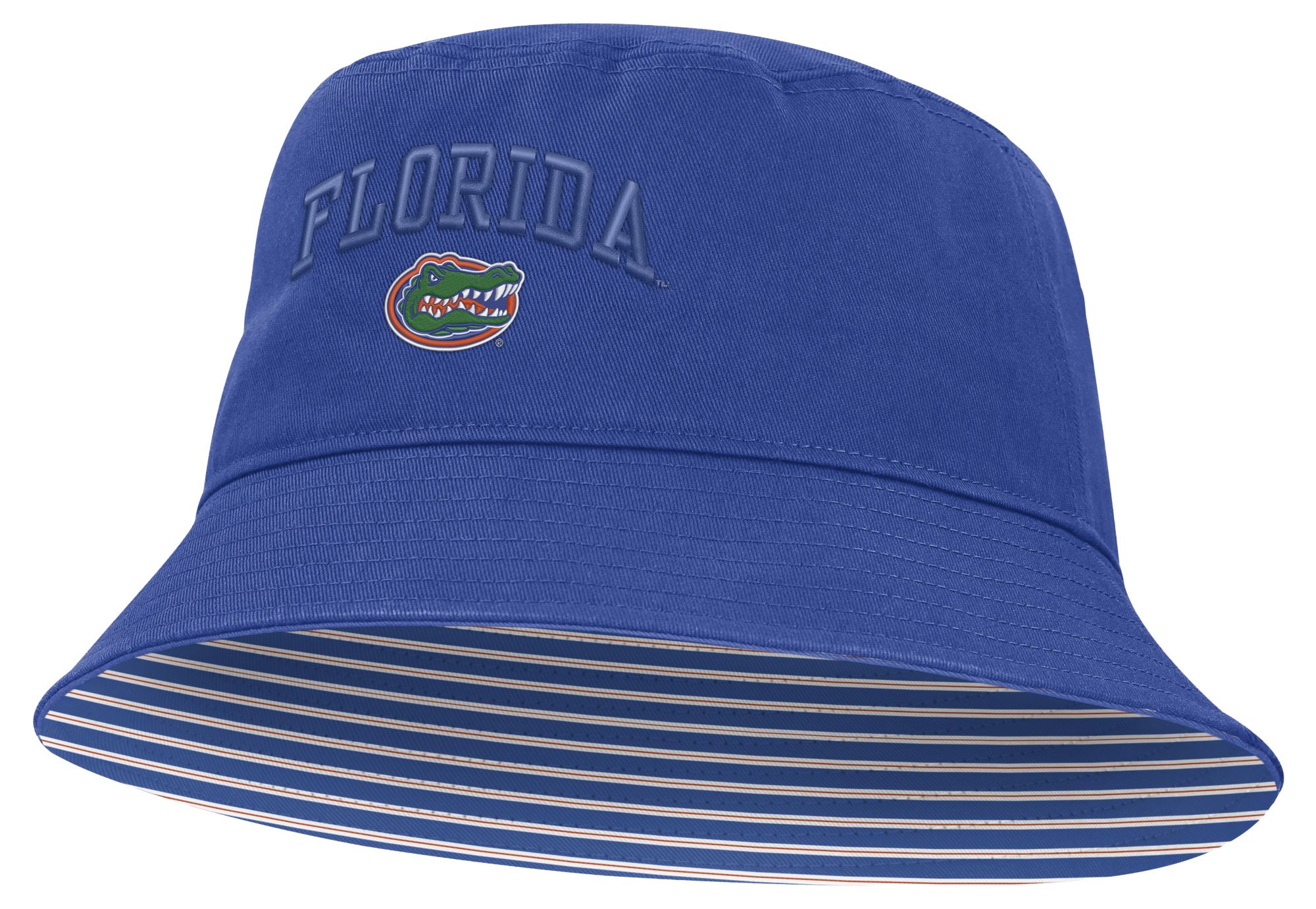 Jordan Adult Florida Gators Game Royal Apex Primetime Bucket Cap