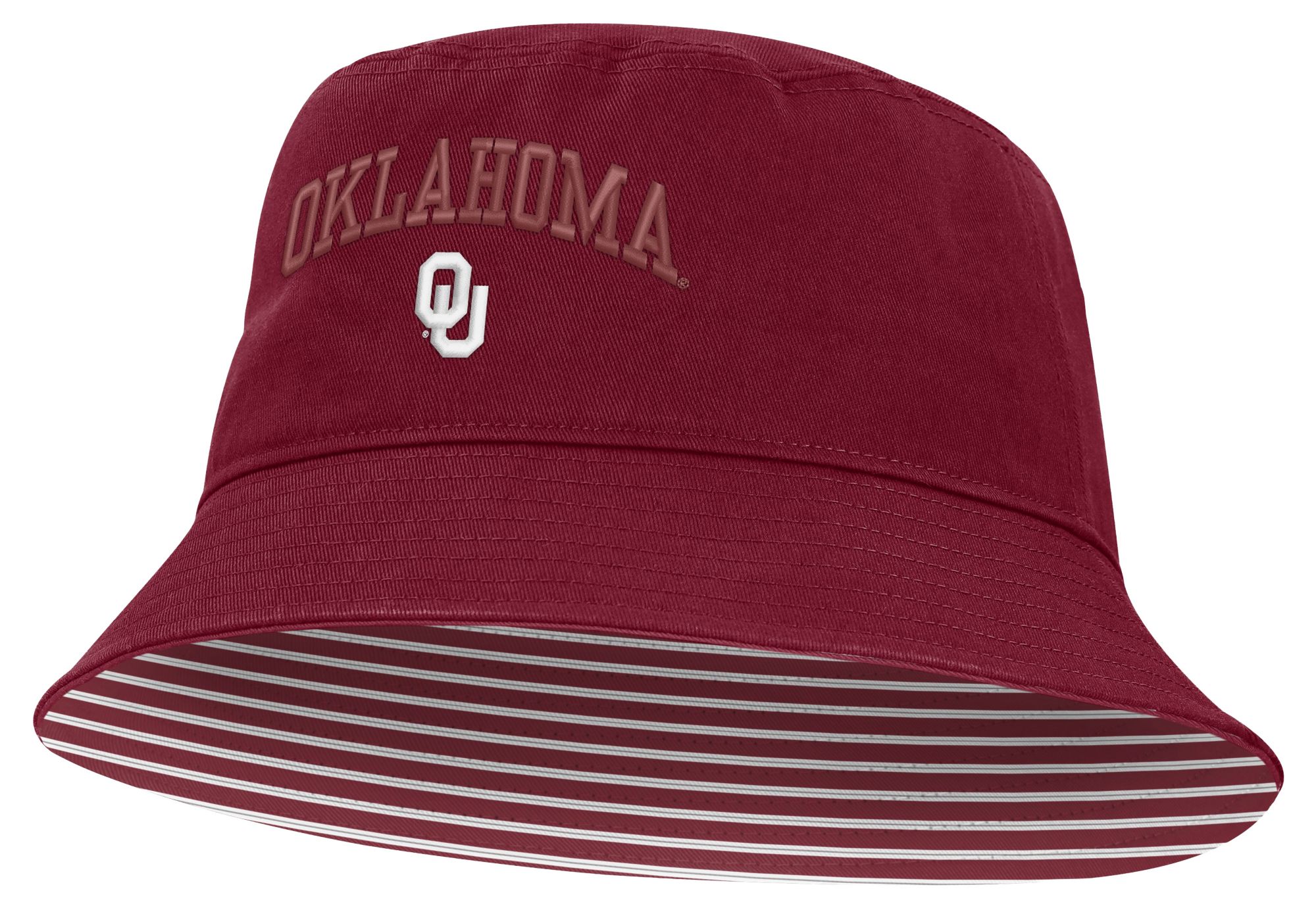 Jordan Adult Oklahoma Sooners Team Crimson Apex Primetime Bucket Cap