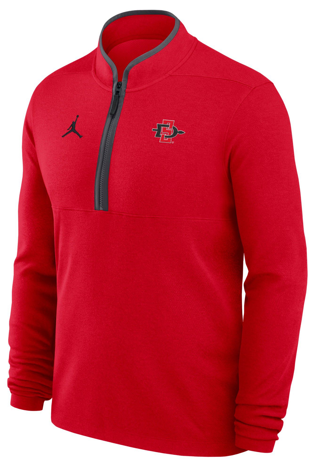 Jordan Men's San Diego State Aztecs Red Dri-FIT Victory 1/4 Zip Pullover