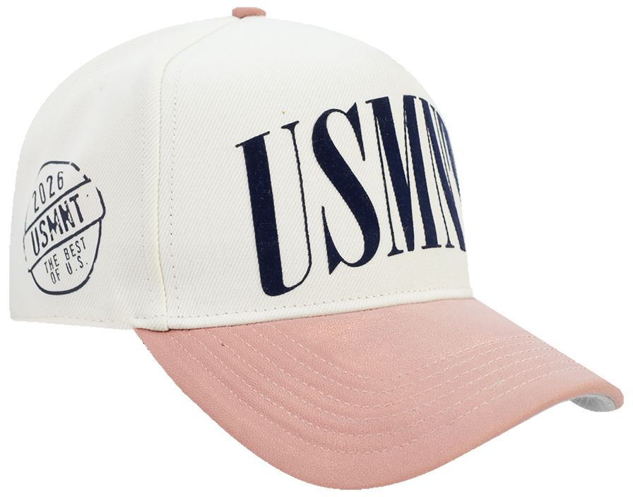 Pro Standard Adult USMNT Off-White 2026 Stamped Host City Snapback Hat