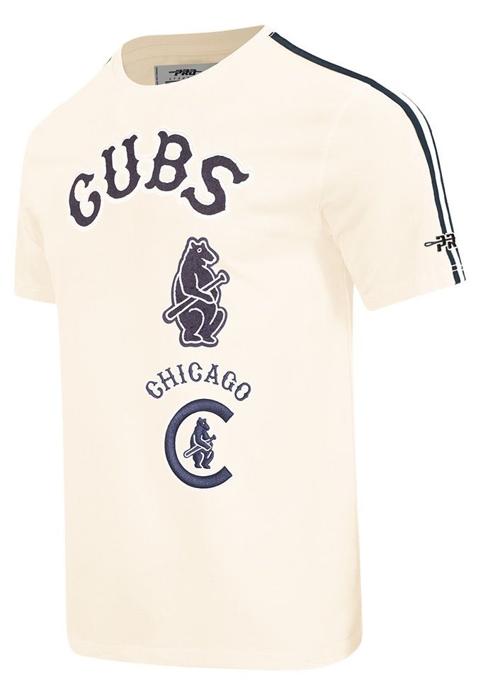 Pro Standard Men's Chicago Cubs Cream Retro Classic T-Shirt
