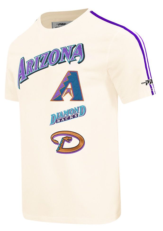 Pro Standard Men's Arizona Diamondbacks Cream Retro Classic T-Shirt