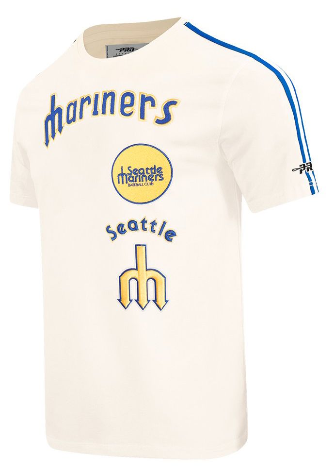Pro Standard Men's Seattle Mariners Cream Retro Classic T-Shirt