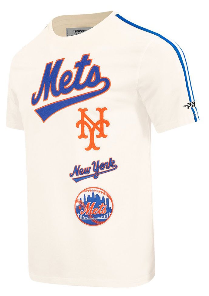 Pro Standard Men's New York Mets Cream Retro Classic T-Shirt