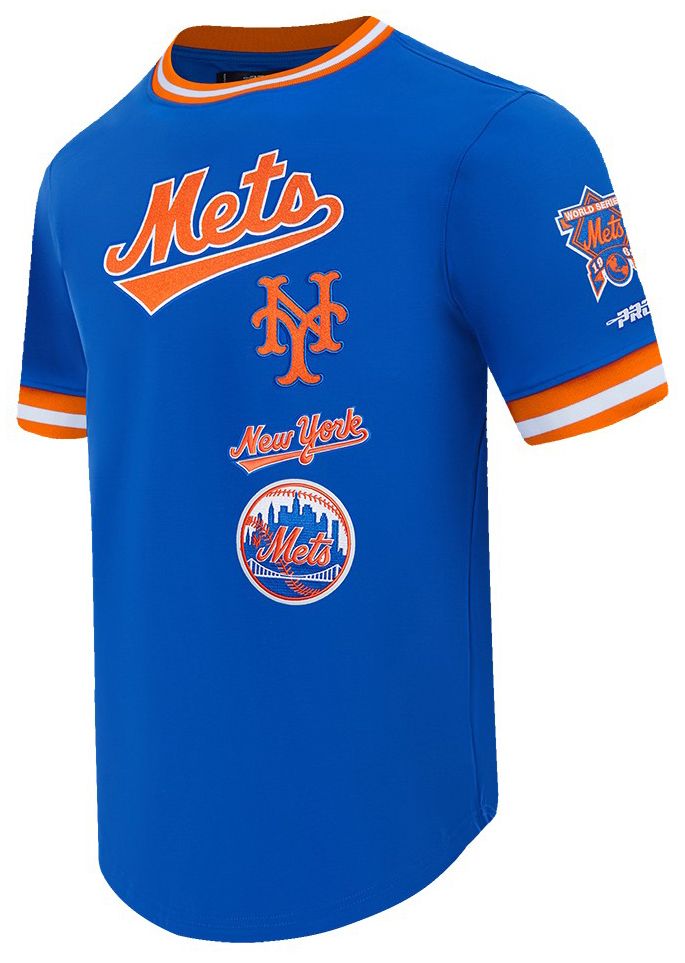 Pro Standard Men's New York Mets Royal Retro Double Knit T-shirt