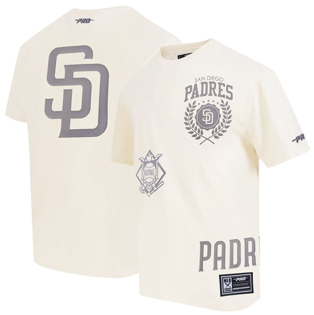 Pro Standard Men's San Diego Padres Cream Street Team T-Shirt