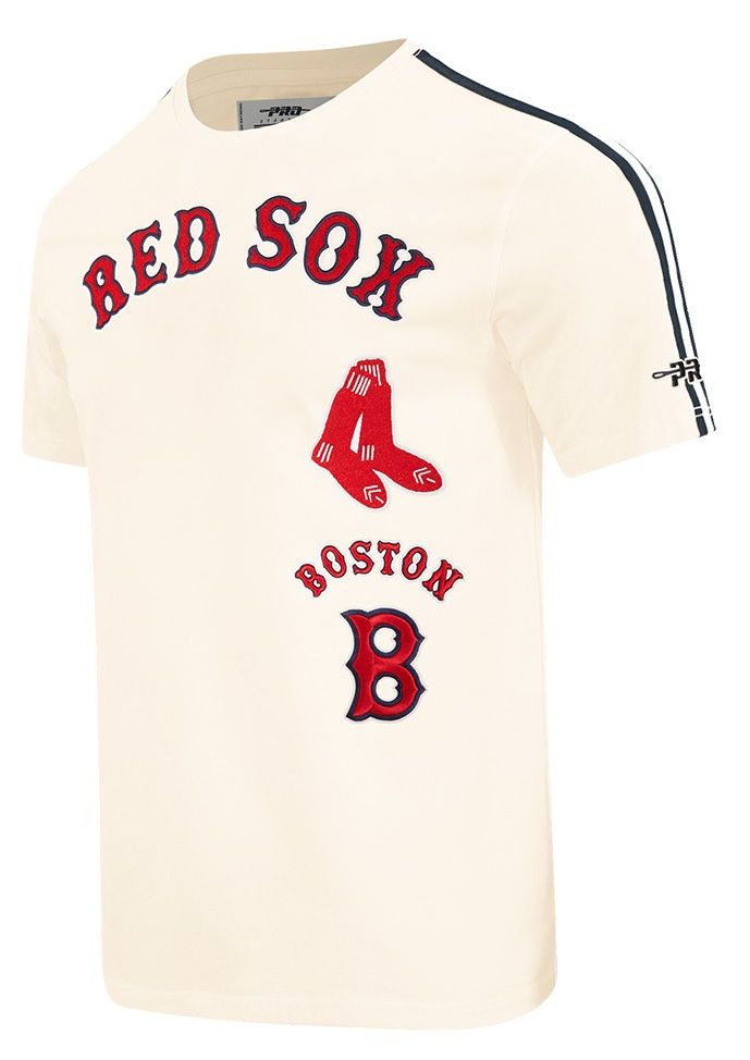 Pro Standard Men's Boston Red Sox Cream Retro Classic T-Shirt