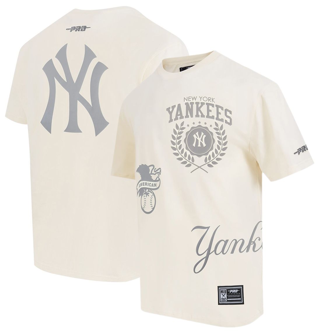Pro Standard Men's New York Yankees Cream Street Team T-Shirt