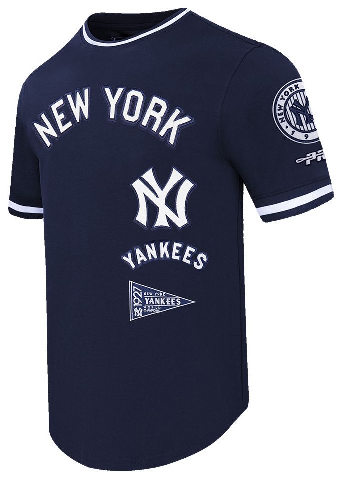 Pro Standard Men's New York Yankees Navy Retro Classic Double Knit T-Shirt