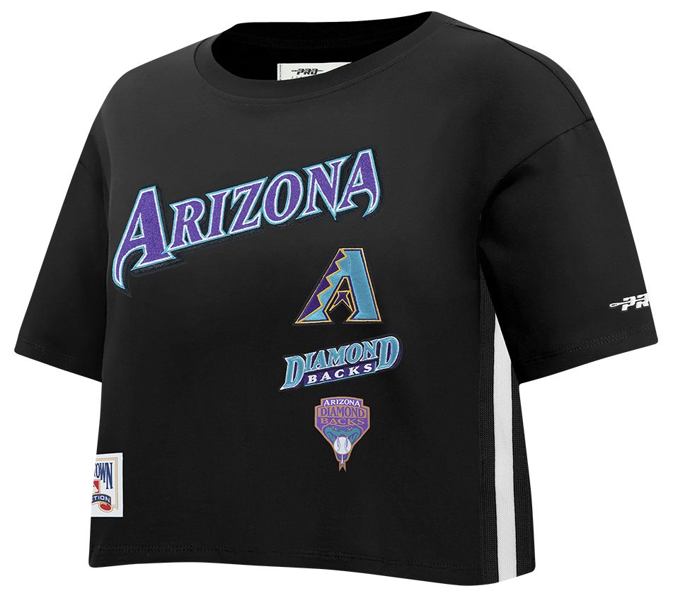 Pro Standard Women's Arizona Diamondbacks Black Retro Classic T-Shirt