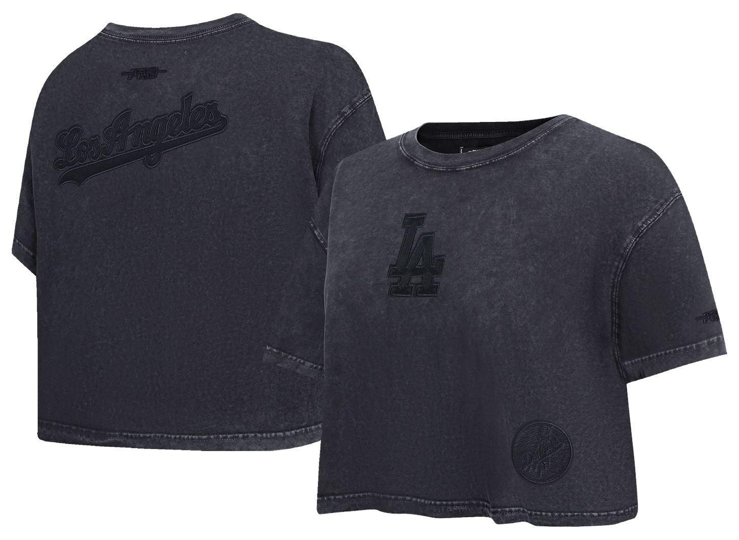 Pro Standard Women's Los Angeles Dodgers Black Washed Classic T-Shirt