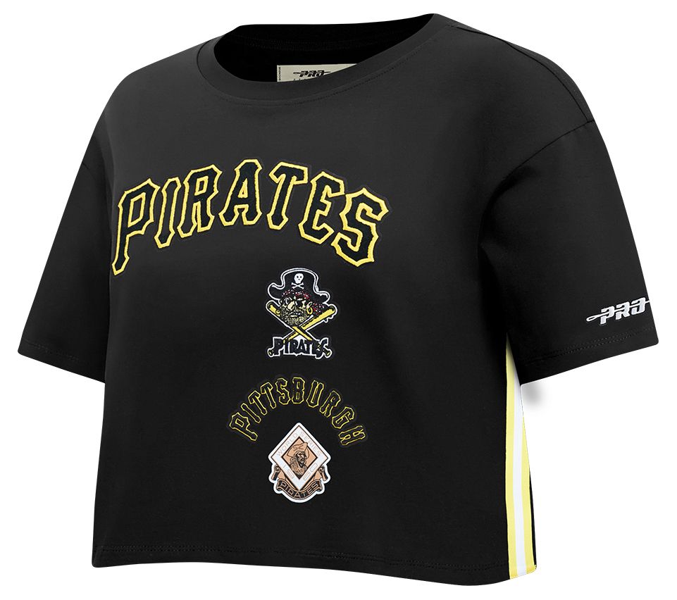 Pro Standard Women's Pittsburgh Pirates Black Boxy T-Shirt
