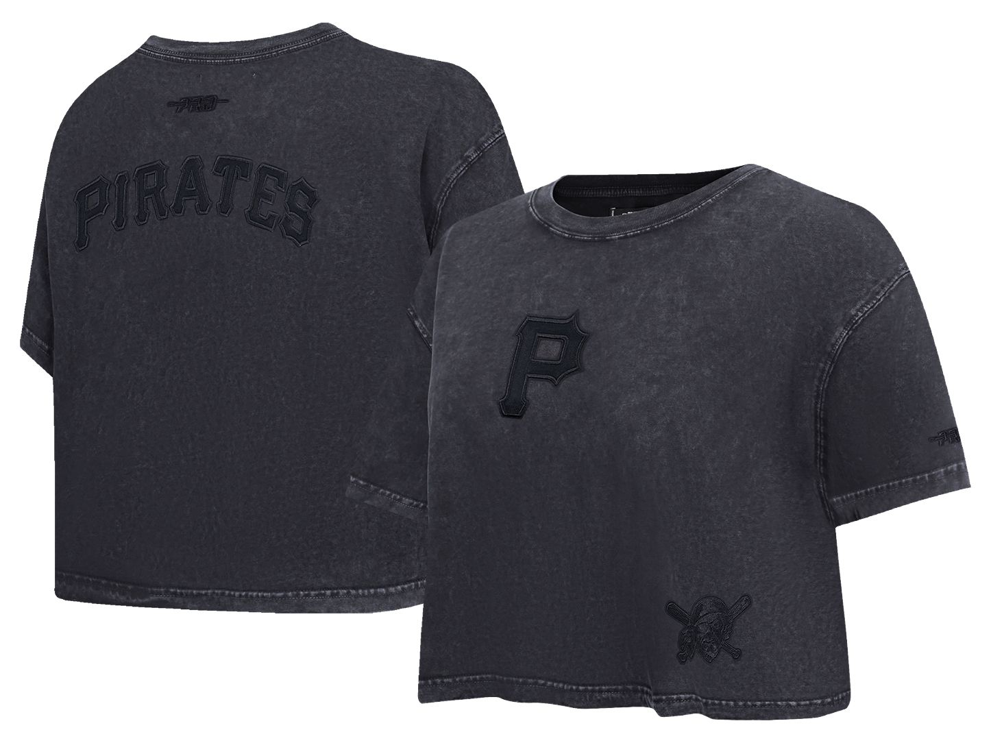 Pro Standard Women's Pittsburgh Pirates Black Washed Classic T-Shirt