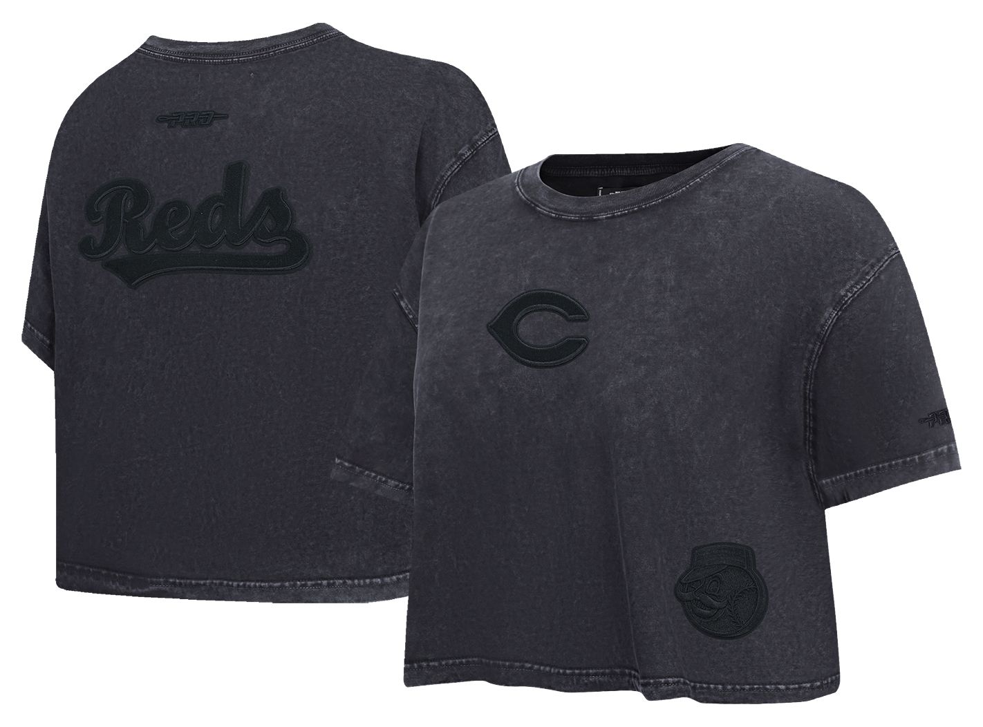 Pro Standard Women's Cincinnati Reds Black Washed Classic T-Shirt