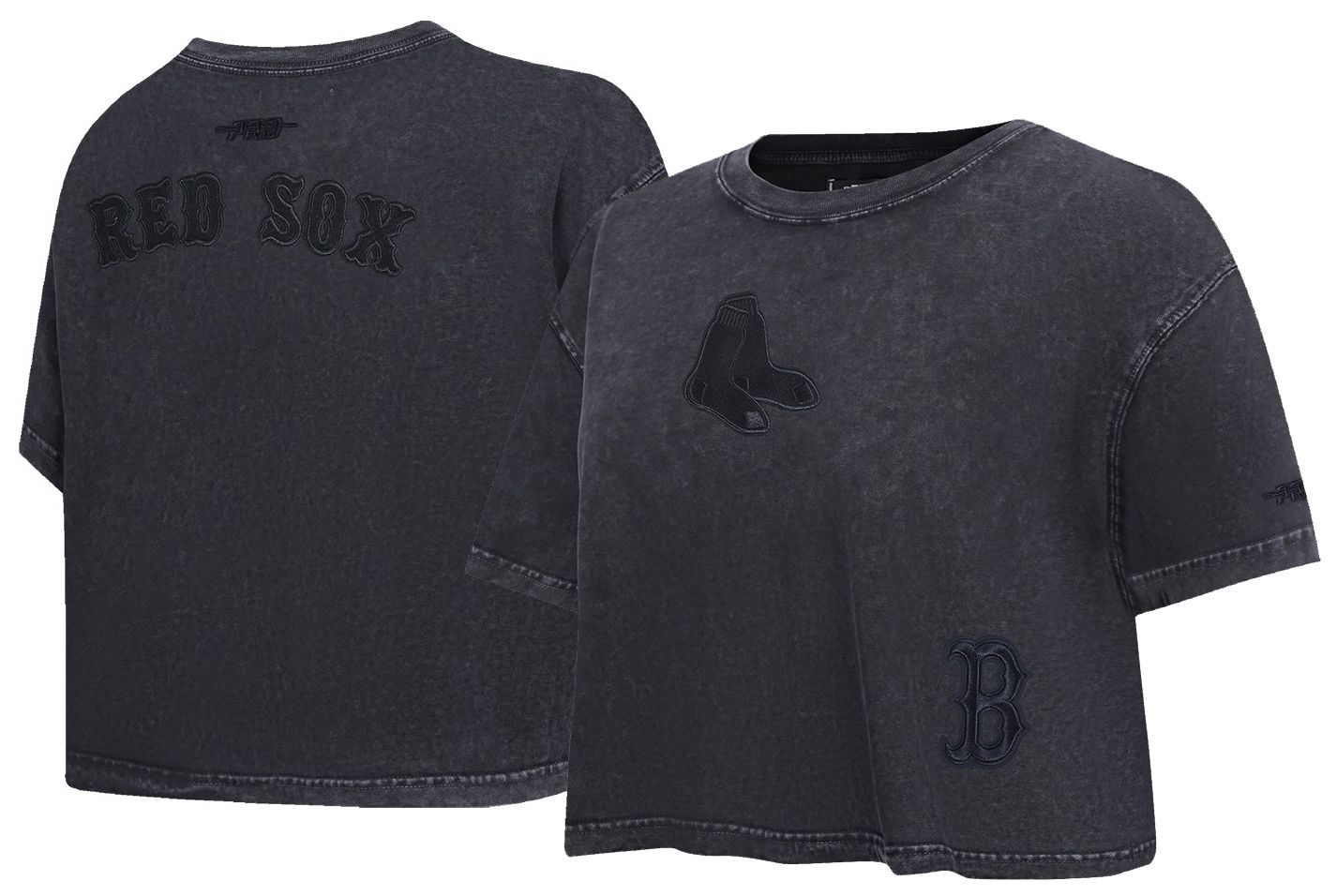 Pro Standard Women's Boston Red Sox Black Washed Classic T-Shirt