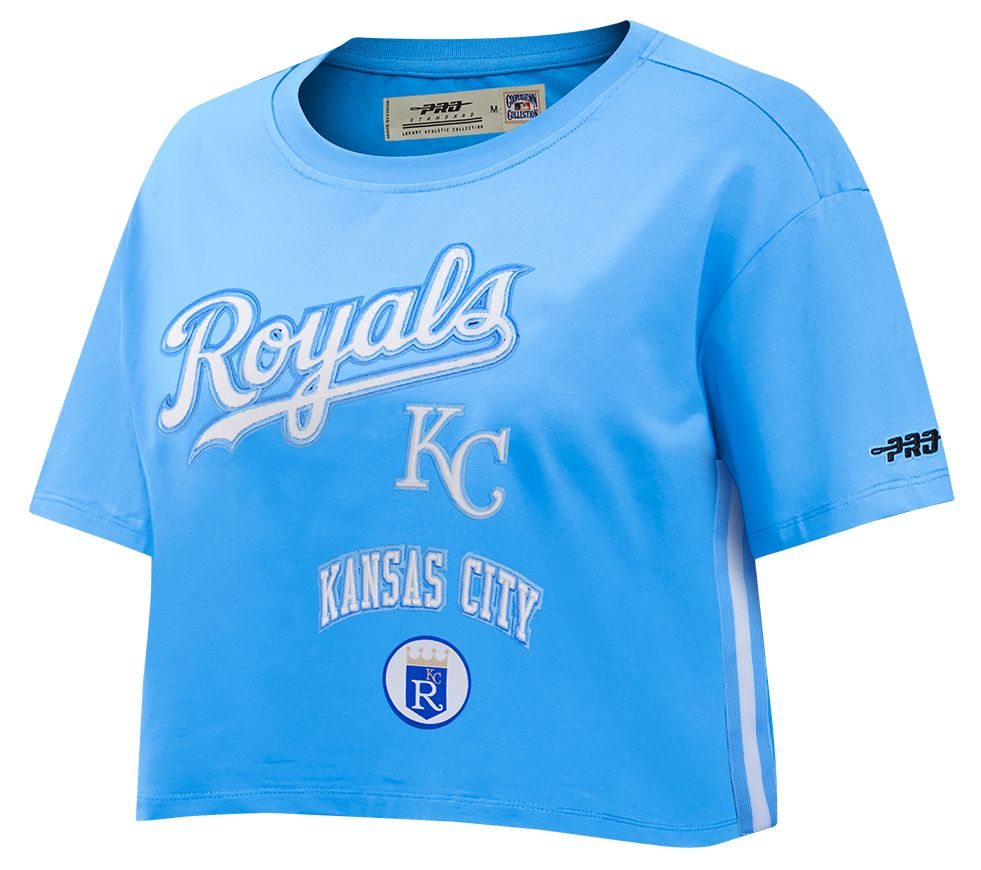 Pro Standard Women's Kansas City Royals Blue Retro Classic T-Shirt