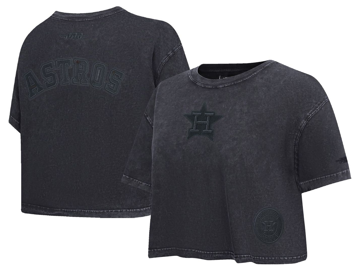 Pro Standard Women's Houston Astros Black Washed Classic T-Shirt