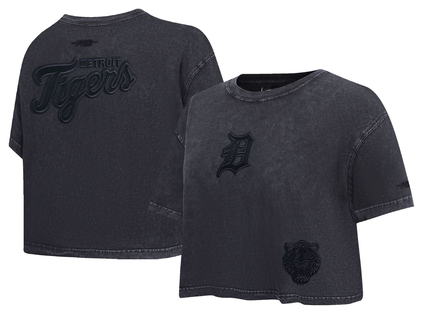 Pro Standard Women's Detroit Tigers Black Washed Classic T-Shirt