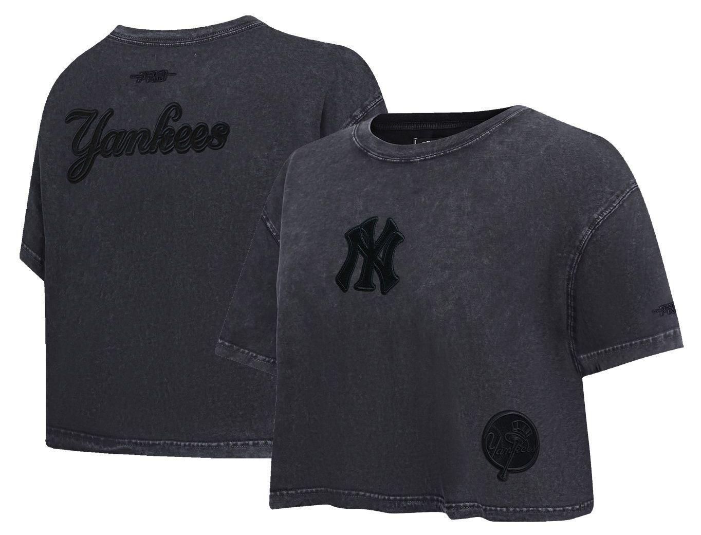 Pro Standard Women's New York Yankees Black Washed Classic T-Shirt