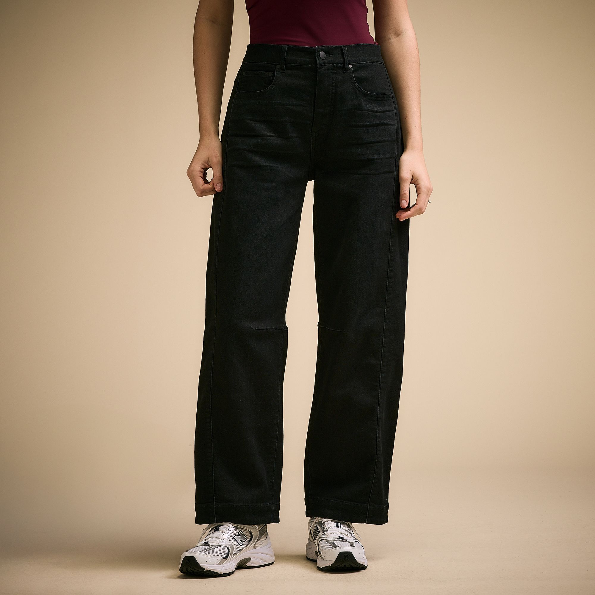 CALIA Women's Effortless Denim Barrel Pant