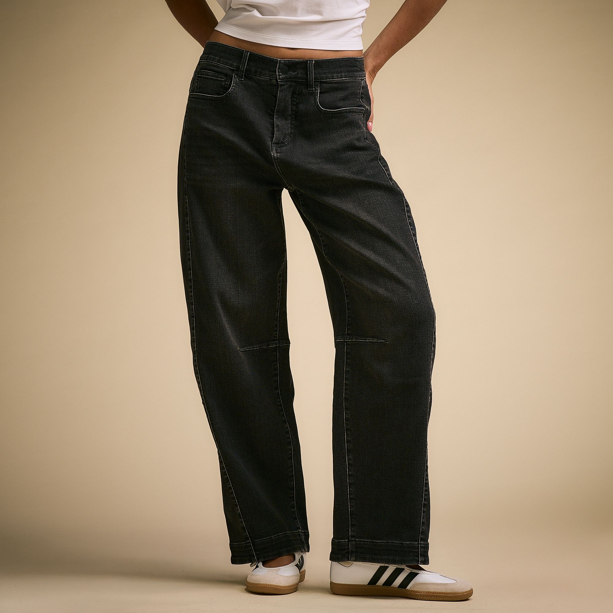 CALIA Women's Effortless Denim Wide Leg Pant