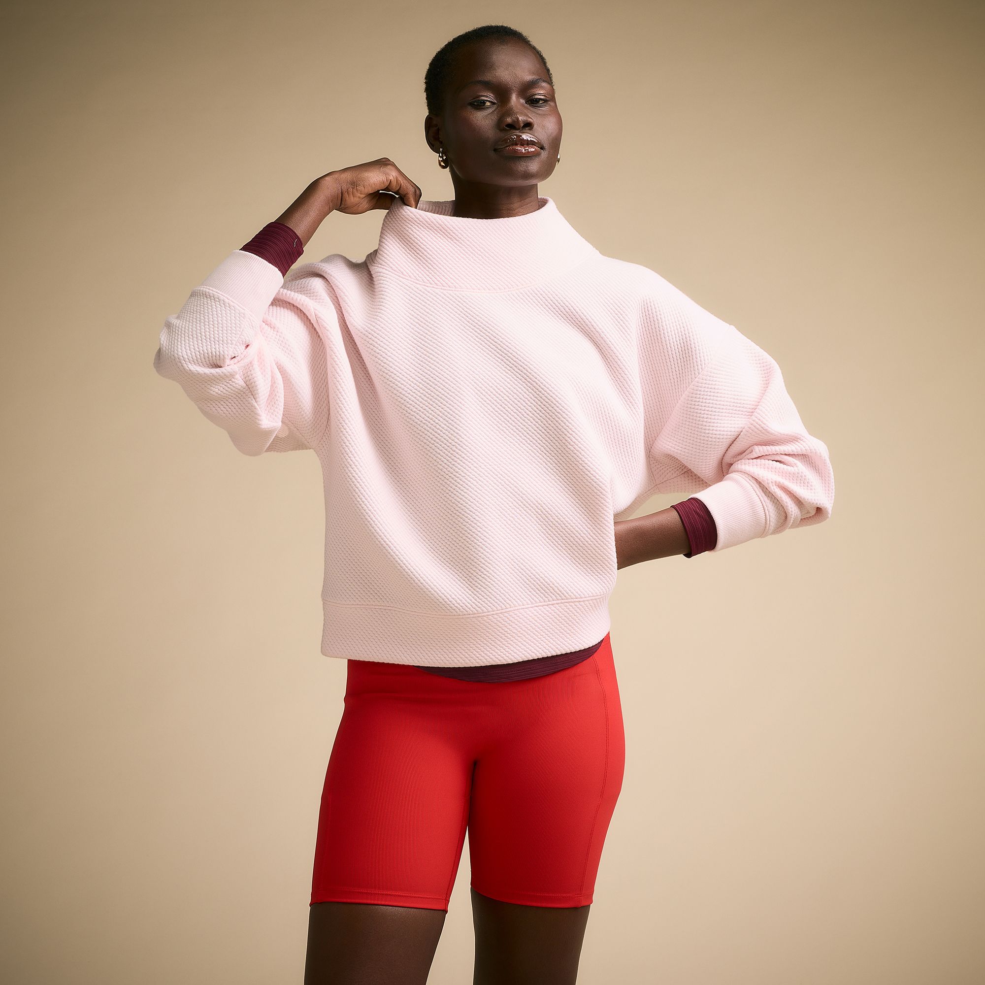 CALIA Women's Elevate Funnel Neck
