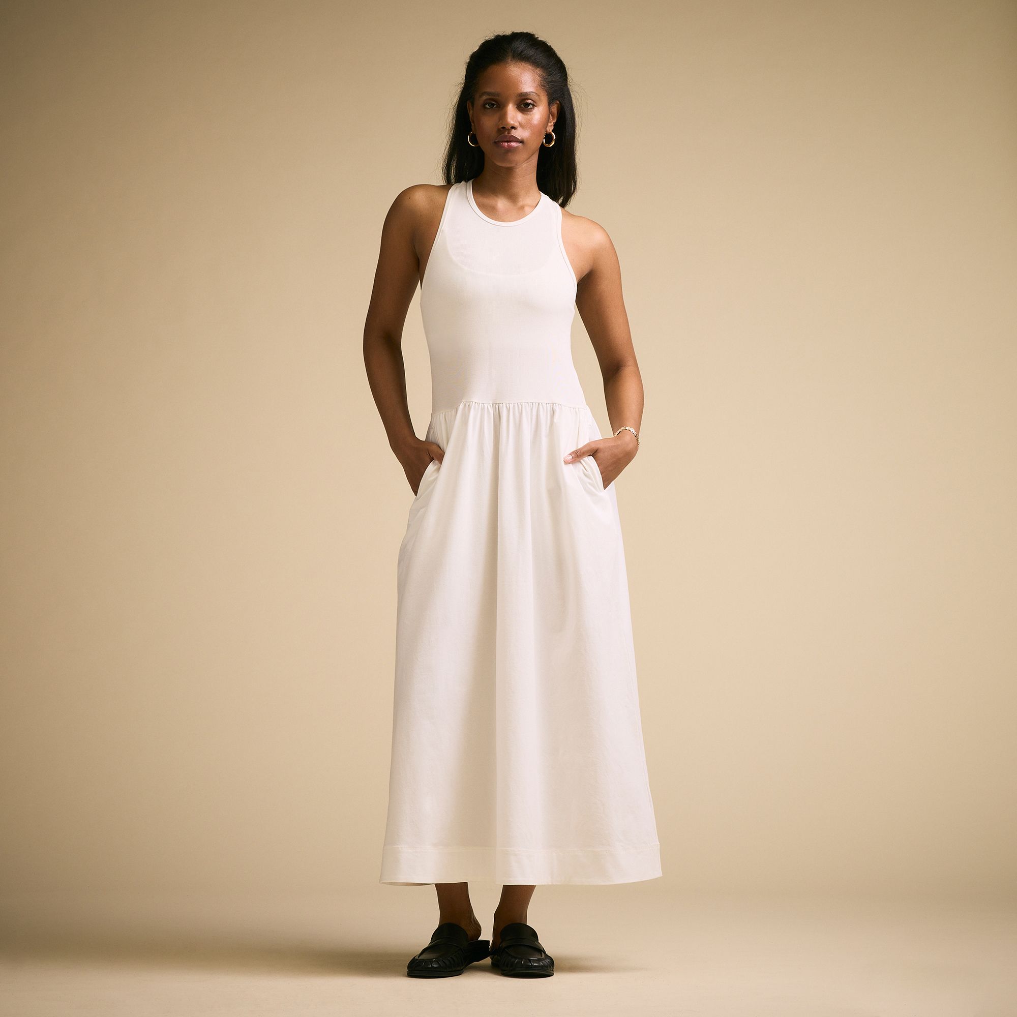 CALIA Women's Mixed Media Dress
