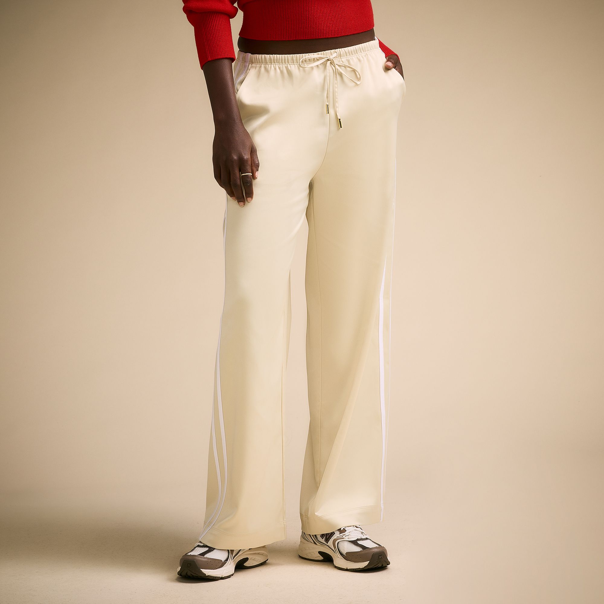 CALIA Women's Satin Wide Leg Pant
