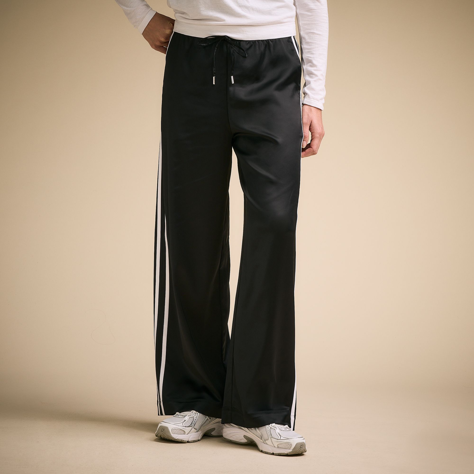 CALIA Women's Satin Wide Leg Pant