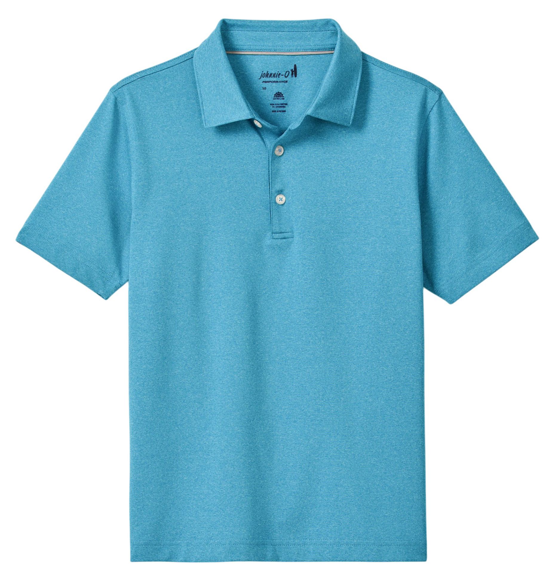 Johnnie-O Boys' Birdie Performance Jersey Jr. Golf Polo