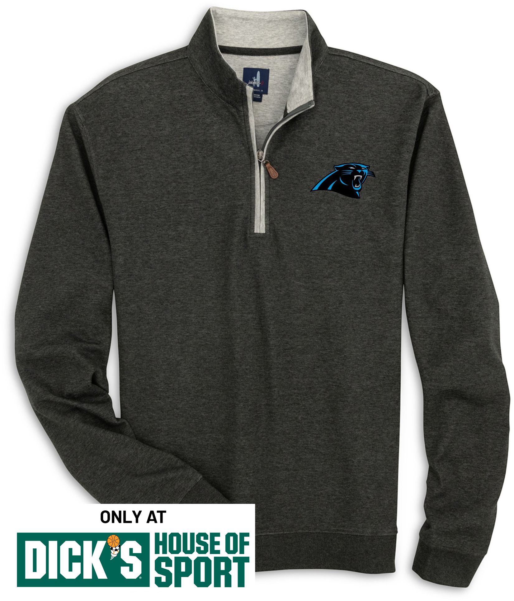 Johnnie-O Men's Carolina Panthers Sully 1/4 Zip