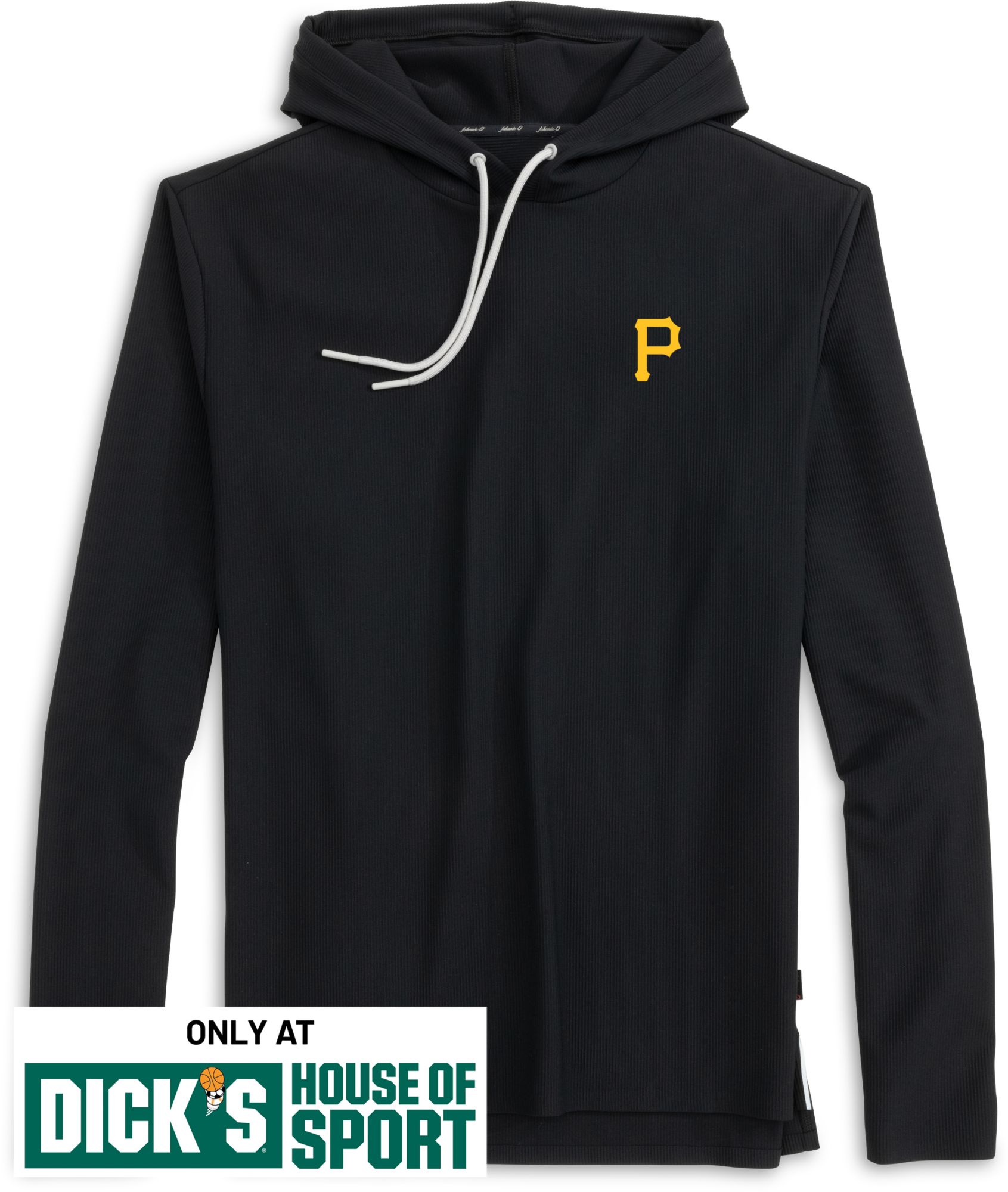 Johnnie-O Men's Pittsburgh Pirates Black Hoppin Hoodie