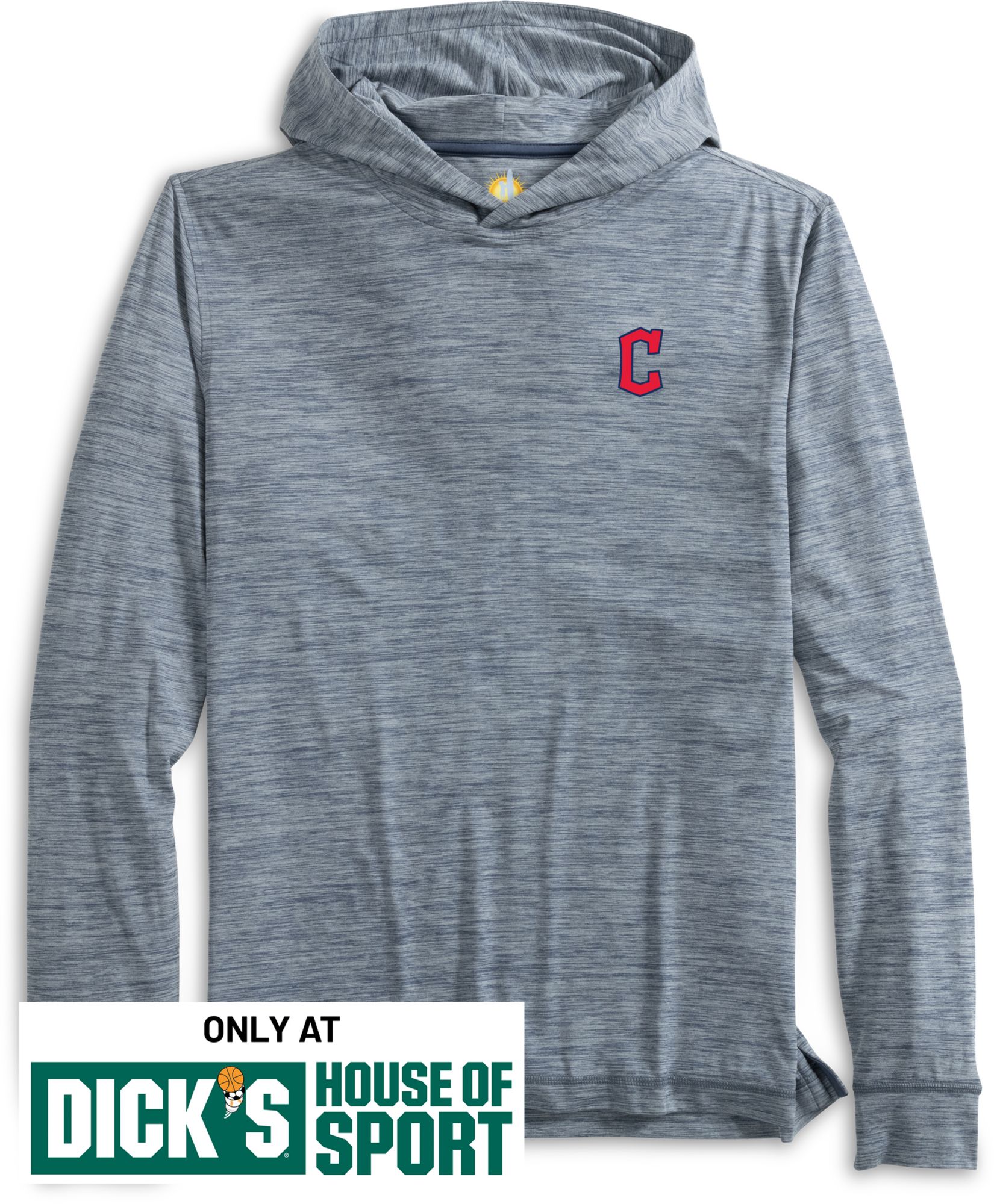 Johnnie-O Men's Cleveland Guardians Navy Talon Hoodie
