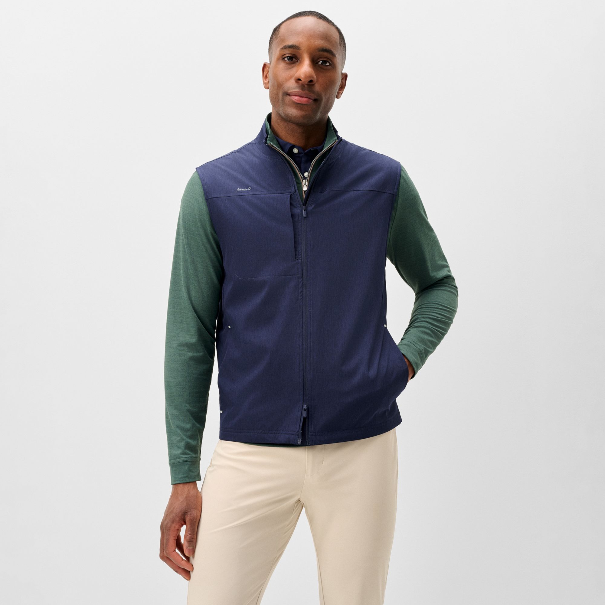 Johnnie-O Men's Big Sur Performance Golf Vest
